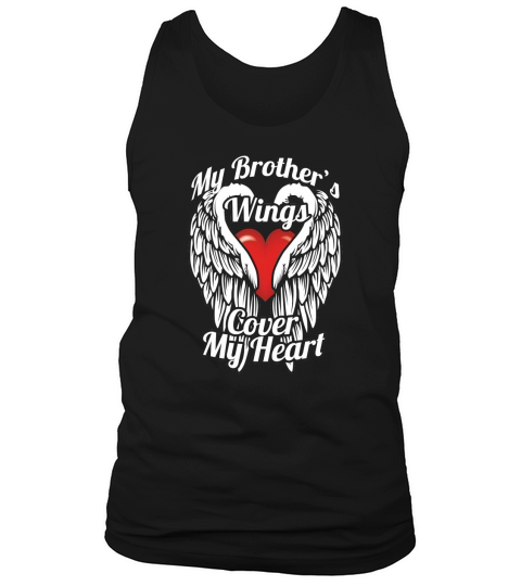 My Brothers wings cover my heart - Wom Tank Top Unisex