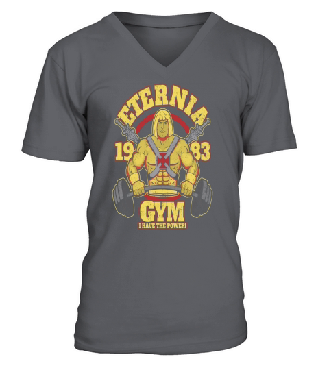 ETERNIA 1983 GYM I HAVE THE POWER Tshirt V-Neck T-shirt