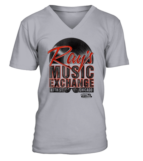 The Blues Brothers Ray’s Music Lover Exchange Graphic shirt V-Neck T-shirt