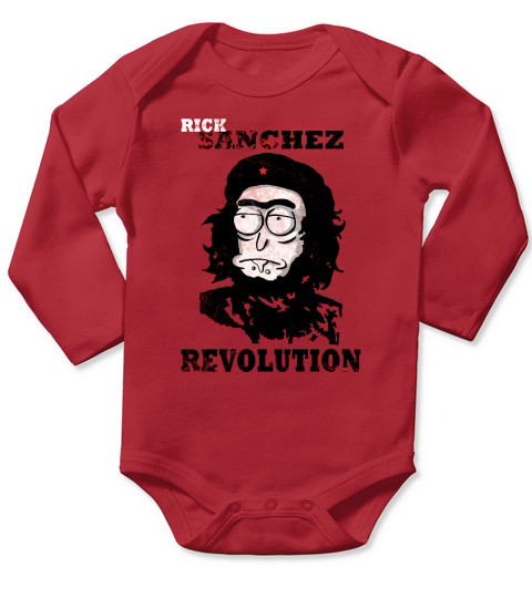 Rick Sanchez Revolution - Unisex Long Sleeve Long Sleeve Baby One-Piece