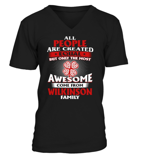 Its a Wilkinson Thing You Wouldnt Understand - Name Custom T-Shirts V-Neck T-shirt