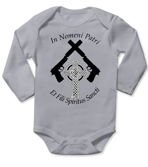 Boondock Saints Long Sleeve Baby One-Piece