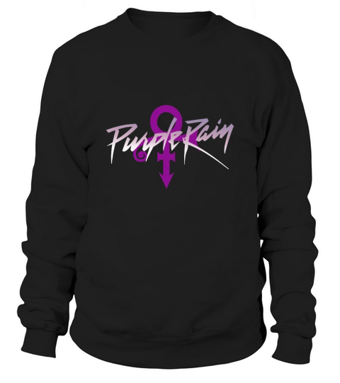 Prince Purple Rain Music Symbol Sweatshirt Unisex