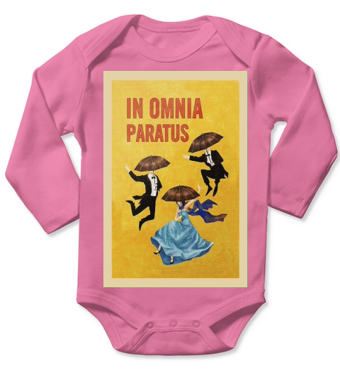 In omnia paratus Long Sleeve Baby One-Piece