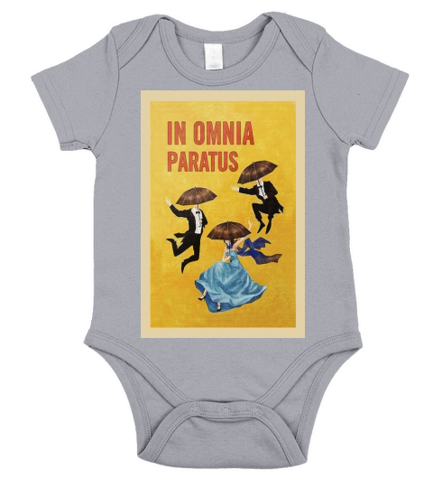 In omnia paratus Short Sleeve Baby One-Piece
