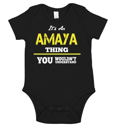 Cool T-Shirt For AMAYA Short Sleeve Baby One-Piece