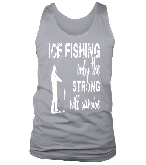 ICE FISHING  MENS TSHIRT Tank Top Unisex