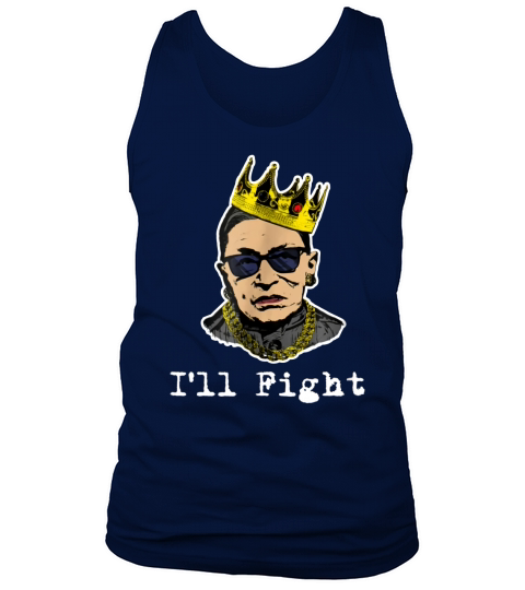 Notorious RBG Ruth Bader Ginsburg I’Ll Fight shirt - Drawstring Bag Tank Top Unisex