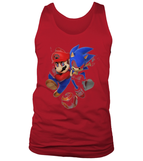 Mario and Sonic Rio Tank Top Unisex