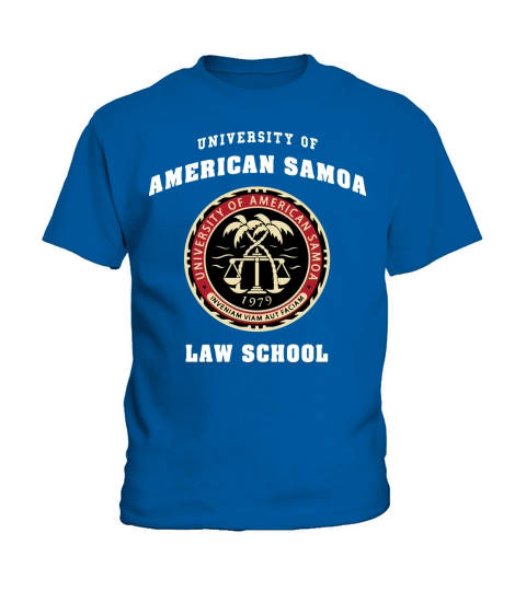Bcs University Of American Samoa Law School Kids T-Shirt