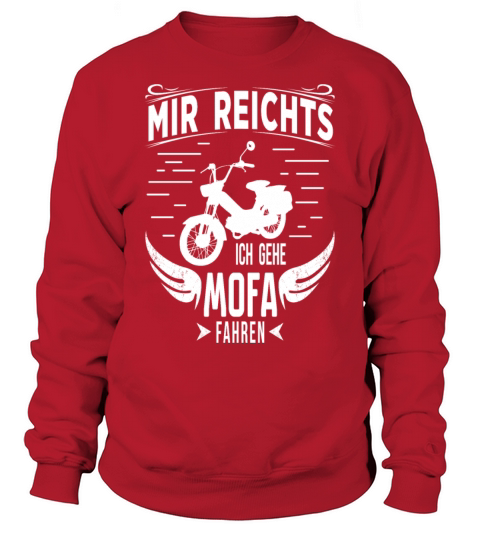 Moped Driver Statement Motorcycle Biker Gift Sweatshirt Unisex