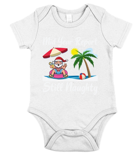 Christmas in July Tshirt Mid (1) Short Sleeve Baby One-Piece