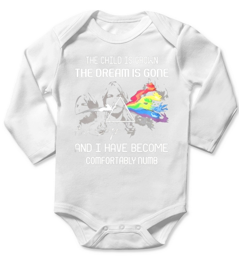 The Child Is Grown The Dream Is Gone Shirt_extract Long Sleeve Baby One-Piece