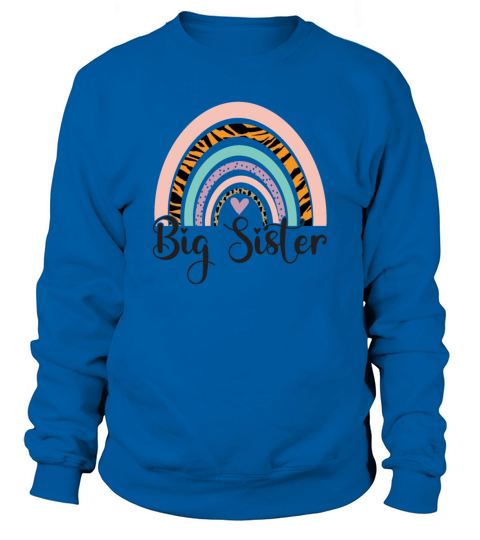 Big Sister Rainbow Sweatshirt Unisex