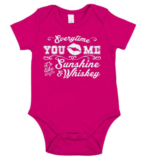 SUNSHINE &amp;amp; WHISKEY Short Sleeve Baby One-Piece