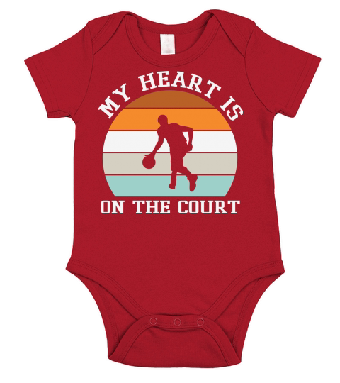 My Heart Is On That Short Sleeve Baby One-Piece