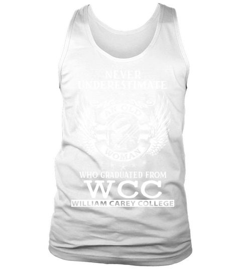 Man graduated from william carey college Tank Top Unisex