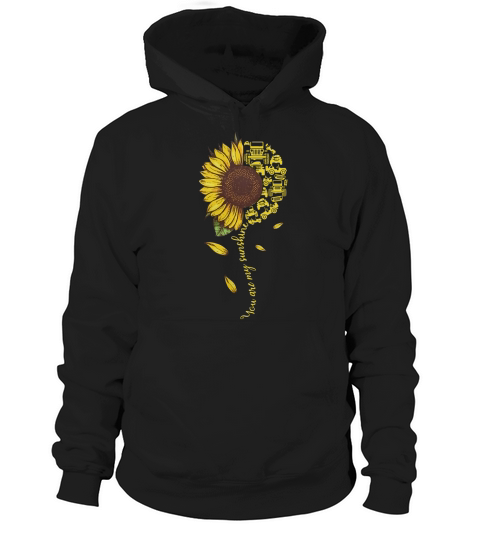 Sunflower you are my sunshine Jeep shirt Hoodie Unisex
