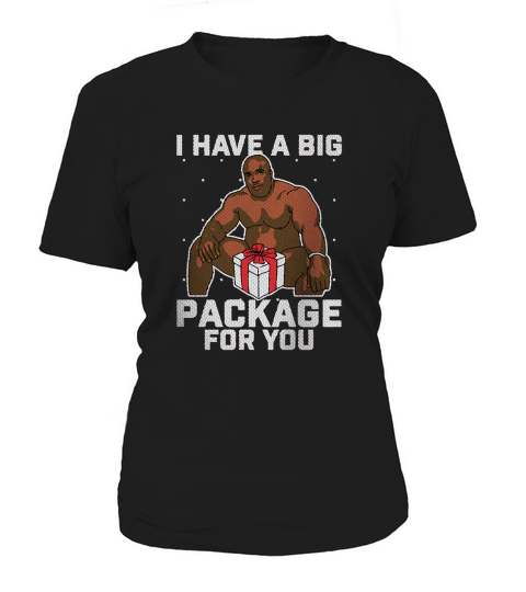 Barry Wood I Have A Big Package For You Christmas Women's T-Shirt
