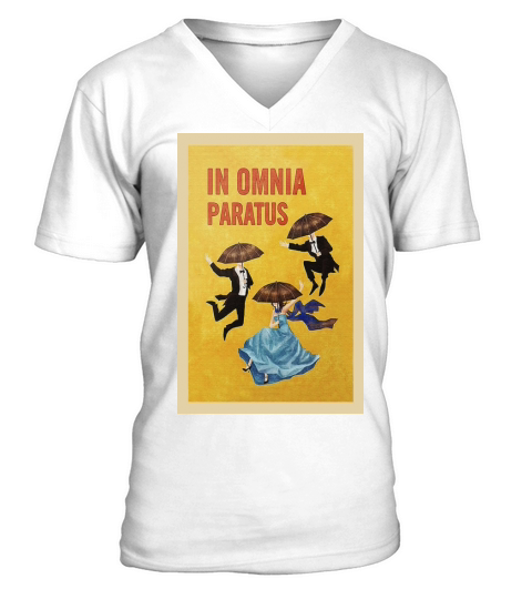 In omnia paratus V-Neck T-shirt