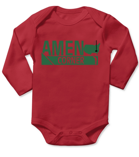 AMEN CORNER T SHIRT Long Sleeve Baby One-Piece