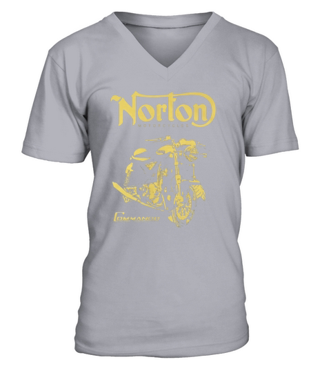 norton motorcycle V-Neck T-shirt