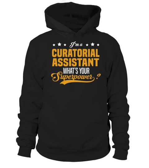 Curatorial Assistant Hoodie Unisex