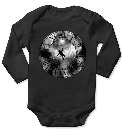 Space Time Long Sleeve Baby One-Piece
