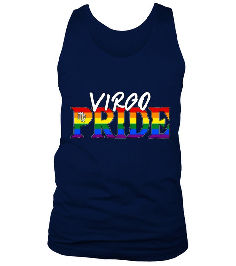 Virgo LGBT Gay Pride Flag Zodiac Sign 2020 - Ladies Flowy Tank Tank Top Unisex