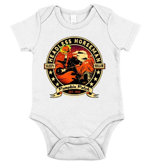 Headless horseman Short Sleeve Baby One-Piece