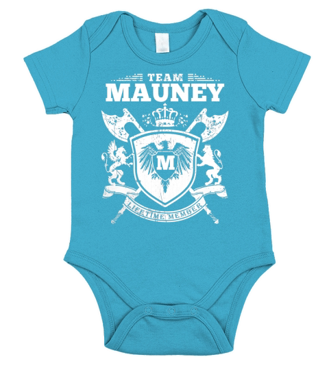 Team Mauney T-Lifetime Member: Tshirts For Team Mauney, Mauney Family, Mauney Company Short Sleeve Baby One-Piece