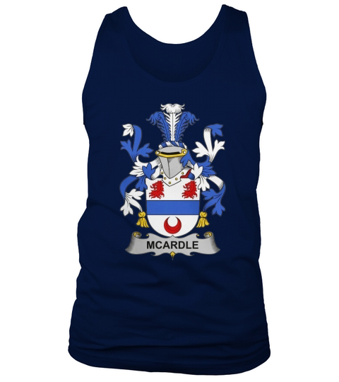 McArdle Family Crest Irish Family Crests II Tank Top Unisex