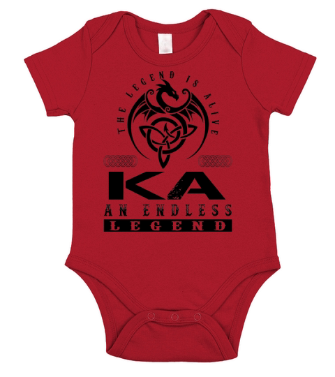KA Shirts - Legend Alive KA Name Shirts Short Sleeve Baby One-Piece