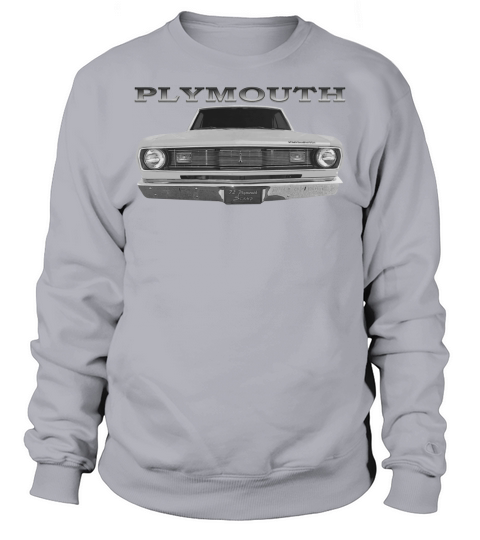 1972 Plymouth Scamp Front White Sweatshirt Unisex