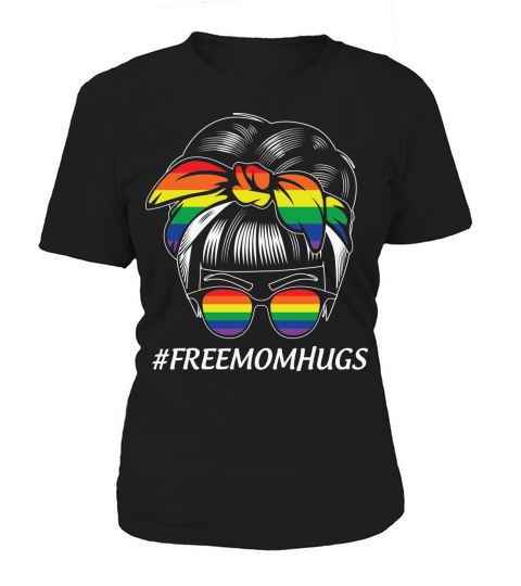 Womens Free Mom Hugs Messy Women's T-Shirt