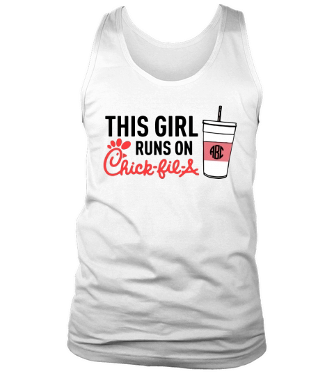 This girl runs on Chick-fil-a Tank Top Unisex