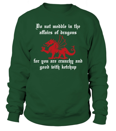 DO NOT MEDDLE IN THE AFFAIRS OF DRAGONS Sweatshirt Unisex