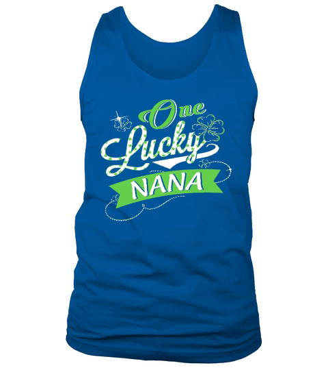 One Lucky Nana Frontside Tank Top Unisex