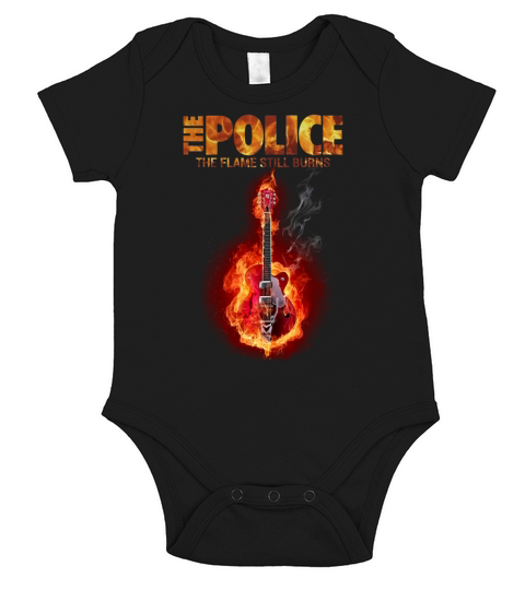 The Police band Tshirt Short Sleeve Baby One-Piece