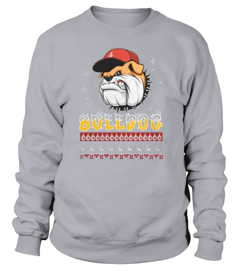 Bulldog Noel, Bulldog Ugly Christmas Sweatshirt Unisex