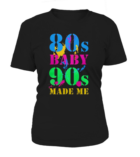 80S BABY 90S MADE ME VINTAGE RETRO T-SHIRT Women's T-Shirt