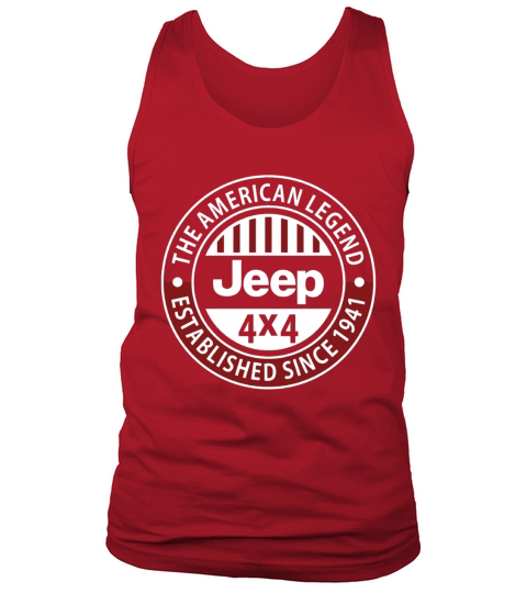 The American Legend Jeep 4x4 shirt Tank Top Unisex