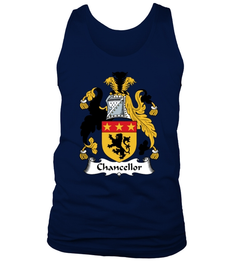 Chancellor Family Crest Scottish Family Crests Tank Top Unisex
