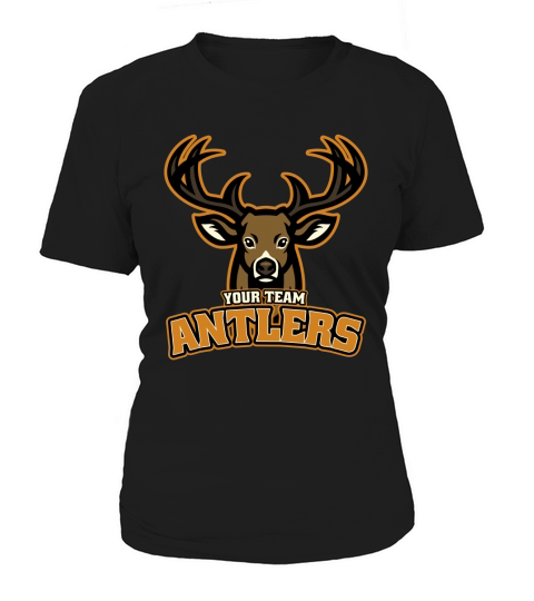 deer antler mascot sport and e sport logo Women's T-Shirt