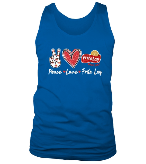 Peace Love Frito Lay Good Fun Diamond Tank Top Unisex