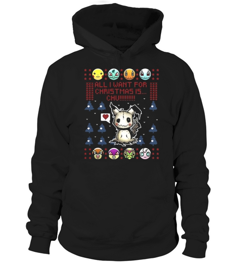 CHRISTMAS GIFTS MIMIKYU XMAS shirt, hoodie, sweater, longsleeve t-shirt Hoodie Unisex