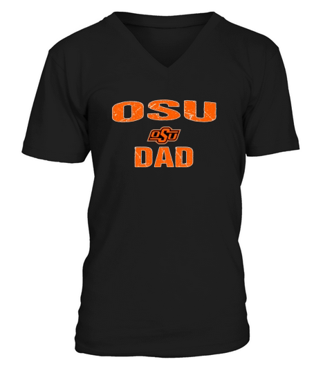Champion Dad Oklahoma State University 2020 V-Neck T-shirt
