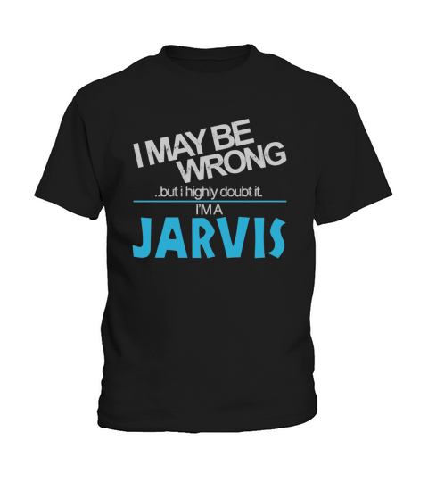 Jarvis Doubt Wrong - Jarvis Name Shirt Kids T-Shirt