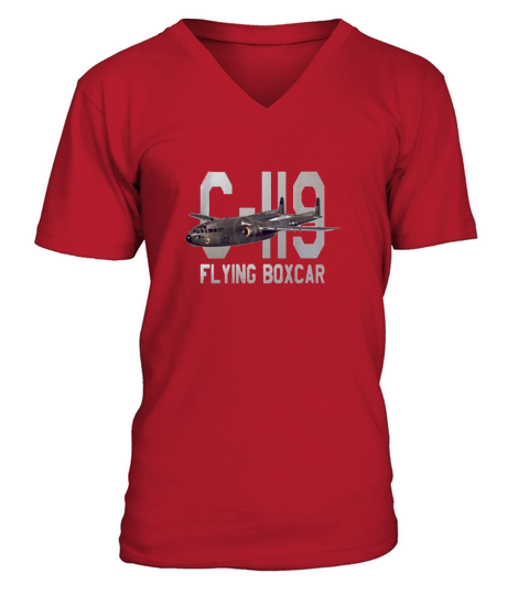 C-119 flying boxcar V-Neck T-shirt