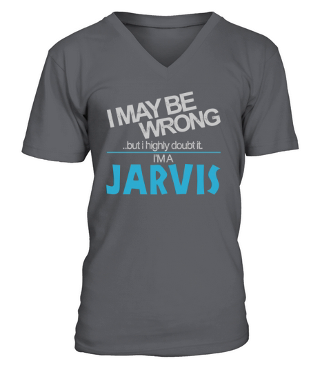 Jarvis Doubt Wrong - Jarvis Name Shirt V-Neck T-shirt